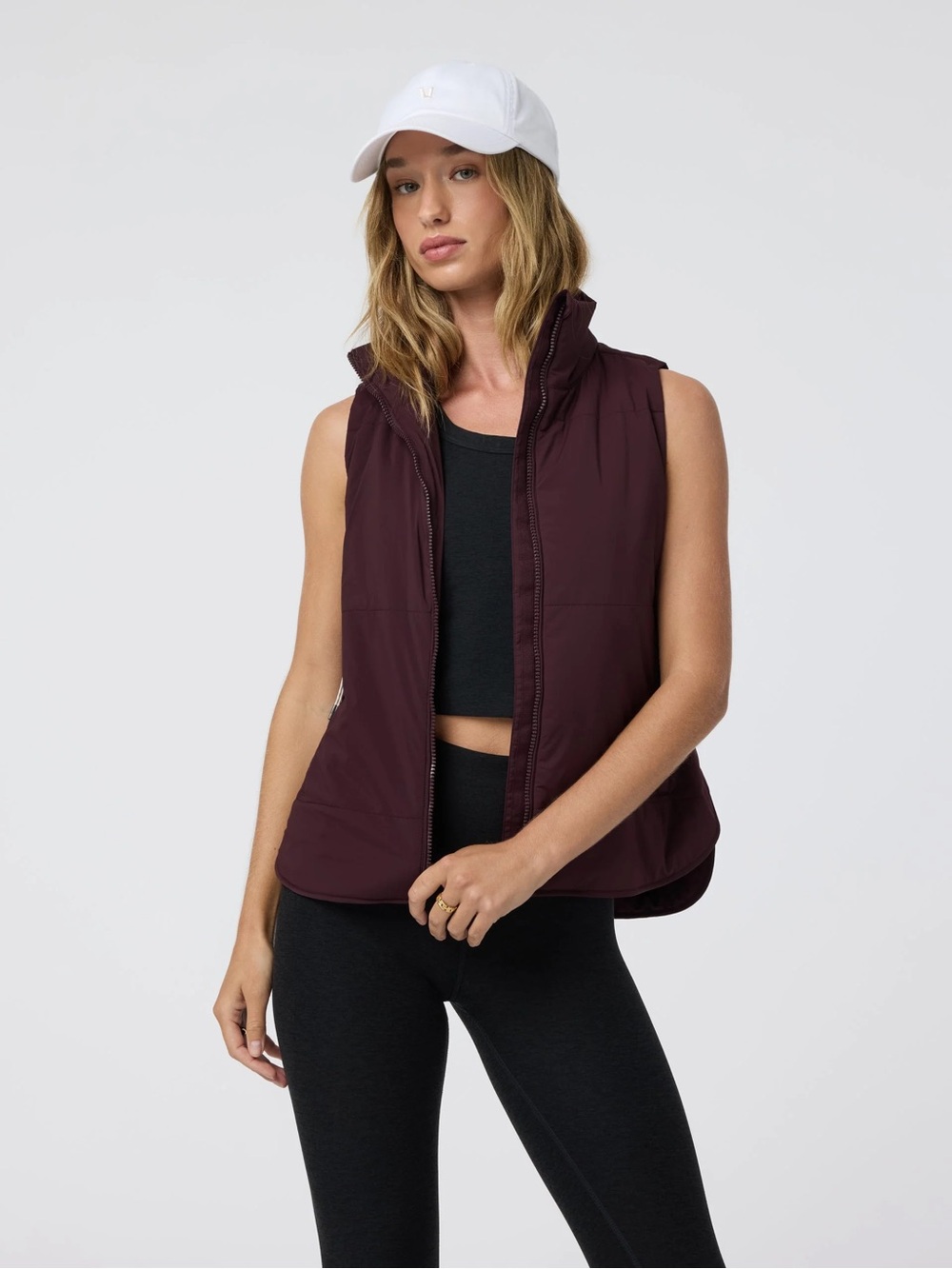 Vuori Canyon Insulated Vest in Cerise
